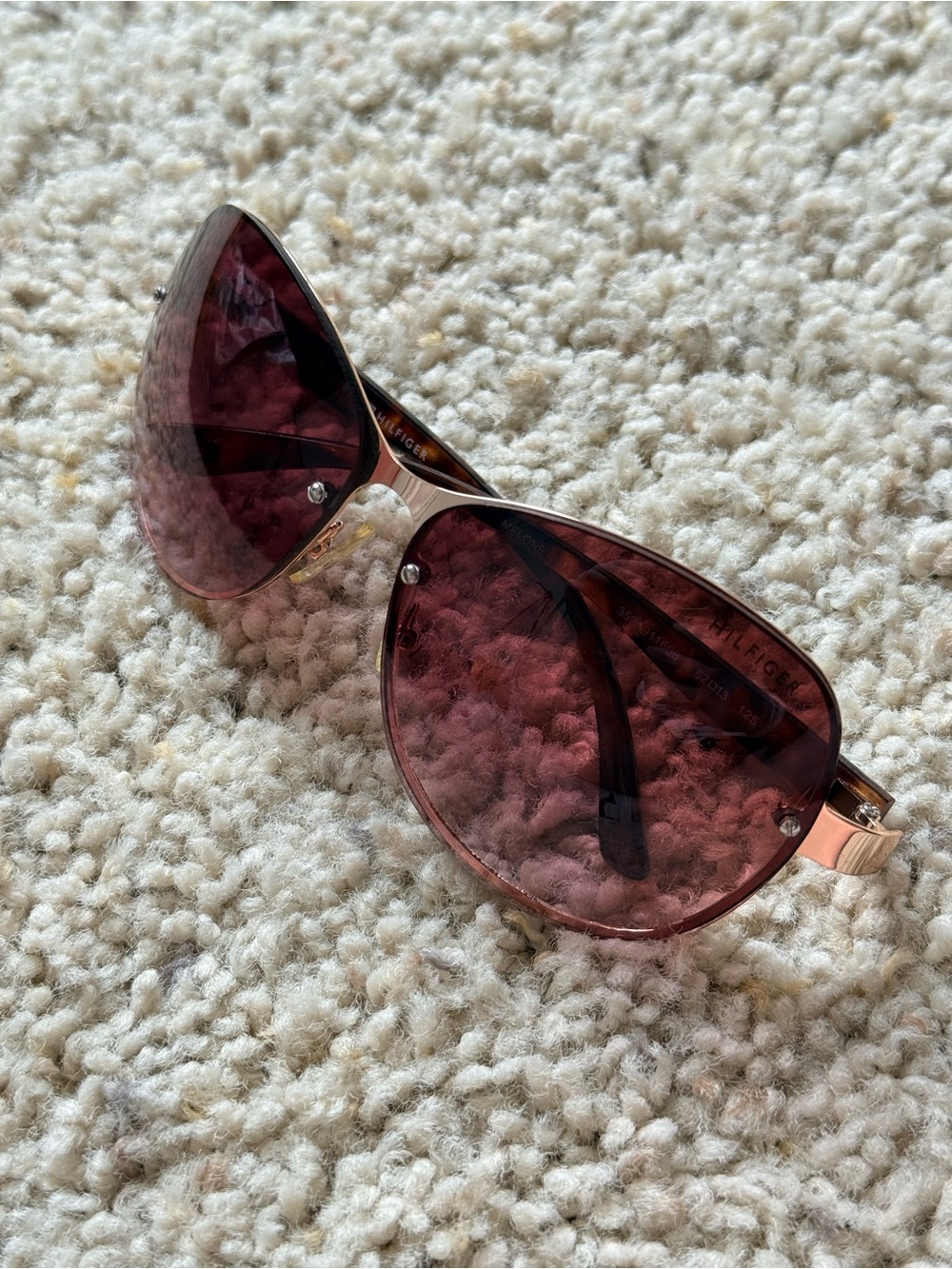 Tommy Hilfiger Melone WM 0I78 Women’s Sunglasses Rose Gold Pink